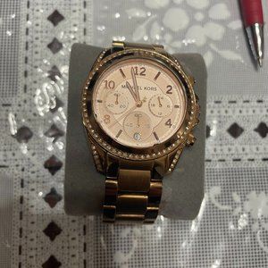 Michael Kors Women's Blair Rose Gold-tone Watch